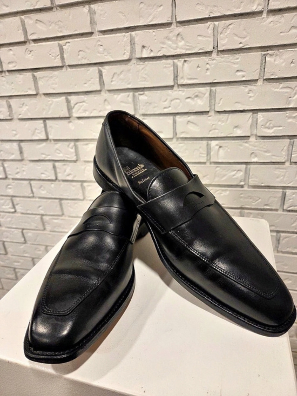 Allen Edmonds Melrose Men's Black Loafers US 10 D